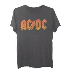 AC/DC dark gray cotton T Shirt men's size M